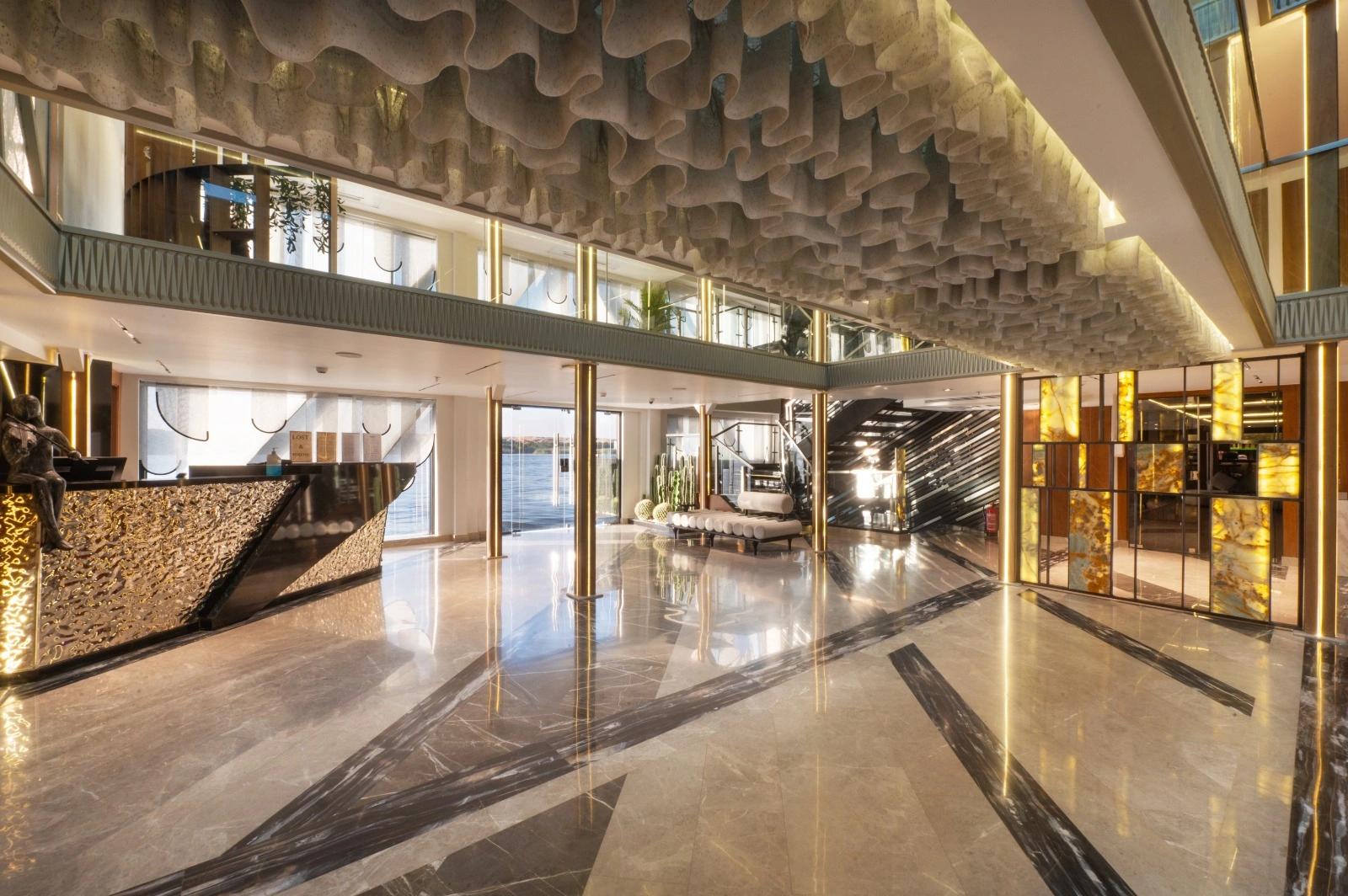 Lobby of the Concerto III Nile Cruise Nile cruise